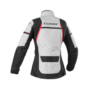 Chaqueta moto mujer CLOVER Storm 3 Negro-Gris - Ropamotorista.com Chaqueta moto mujer CLOVER Storm 3 Negro-Gris - Ropamotorista.com - Distribuidor Oficial Clover en España y Portugal