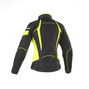 Chaqueta moto mujer CLOVER Rainblade WP Lady Negro-Amarillo - Ropamotorista.com Chaqueta moto mujer CLOVER Rainblade WP Lady Negro-Amarillo
