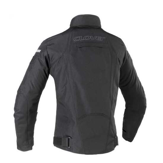Chaqueta moto mujer CLOVER Rainblade WP Lady Negro - Ropamotorista.com Chaqueta moto mujer CLOVER Rainblade WP Lady Negro