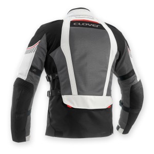 Chaqueta moto CLOVER VENTOURING-2 WP AIRBAG Negro-Gris - Ropamotorista.com Chaqueta moto CLOVER VENTOURING-2 WP AIRBAG Negro-Gris - Ropamotorista.com - Distribuidor Oficial Clover en España y Portugal