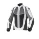 Chaqueta moto verano CLOVER AIRJET 4 Negro-Gris