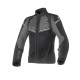 Chaqueta moto verano mujer CLOVER Airjet-4 Lady Negro