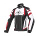 Chaqueta moto verano CLOVER Airblade 3 Negro-Blanco-Blanco