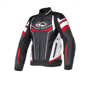 Chaqueta moto verano CLOVER Airblade 3 Negro-Blanco-Rojo - Ropamotorista.com Chaqueta moto verano CLOVER Airblade 3 Negro-Blanco-Rojo - Ropamotorista.com - Distribuidor Oficial Clover en España y Portugal