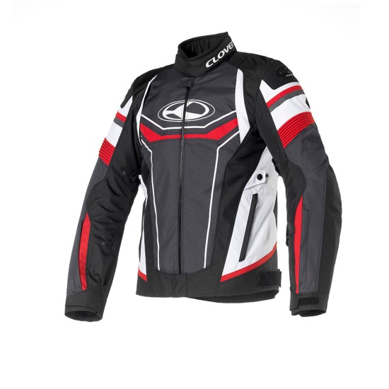 Chaqueta moto verano CLOVER Airblade 3 Negro-Blanco-Rojo - Ropamotorista.com Chaqueta moto verano CLOVER Airblade 3 Negro-Blanco-Rojo - Ropamotorista.com - Distribuidor Oficial Clover en España y Portugal
