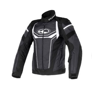 Chaqueta moto verano CLOVER Airblade 3 Negro-Blanco - Ropamotorista.com Chaqueta moto verano CLOVER Airblade 3 Negro-Blanco - Ropamotorista.com - Distribuidor Oficial Clover en España y Portugal