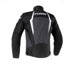 Chaqueta moto verano CLOVER Airblade 3 Negro-Blanco - Ropamotorista.com Chaqueta moto verano CLOVER Airblade 3 Negro-Blanco - Ropamotorista.com - Distribuidor Oficial Clover en España y Portugal