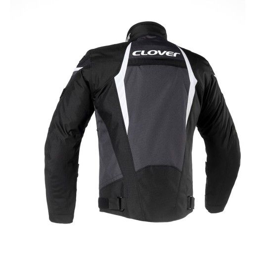 Chaqueta moto verano CLOVER Airblade 3 Negro-Blanco - Ropamotorista.com Chaqueta moto verano CLOVER Airblade 3 Negro-Blanco - Ropamotorista.com - Distribuidor Oficial Clover en España y Portugal