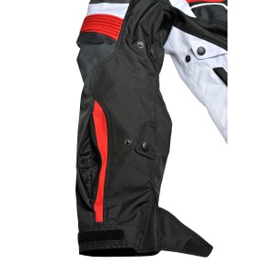 Chaqueta moto verano CLOVER Airblade 3 Negro-Blanco-Rojo - Ropamotorista.com Chaqueta moto verano CLOVER Airblade 3 Negro-Blanco-Rojo - Ropamotorista.com - Distribuidor Oficial Clover en España y Portugal