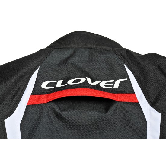 Chaqueta moto verano CLOVER Airblade 3 Negro-Blanco-Rojo - Ropamotorista.com Chaqueta moto verano CLOVER Airblade 3 Negro-Blanco-Rojo - Ropamotorista.com - Distribuidor Oficial Clover en España y Portugal