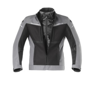 Chaqueta moto verano mujer CLOVER Newstyle Lady Negro-Gris - Ropamotorista.com - Distribuidor Oficial Clover en España y Portugal