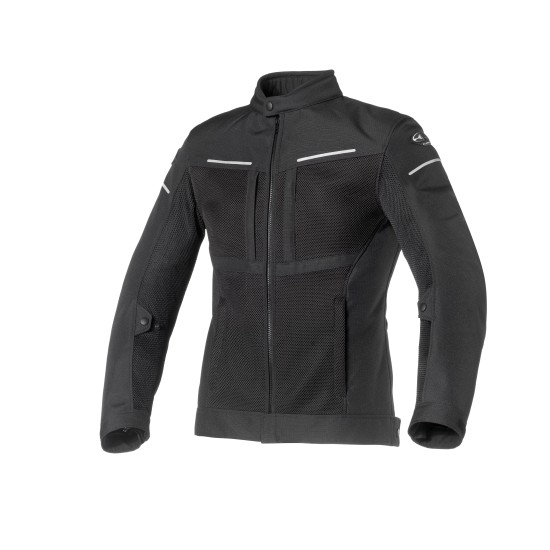 Chaqueta moto verano mujer CLOVER Newstyle Lady Negro - Ropamotorista.com Chaqueta moto verano mujer CLOVER Newstyle Lady Negro - Ropamotorista.com - Distribuidor Oficial Clover en España y Portugal