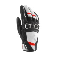 Guantes moto verano CLOVER Airtouch 2 Blanco-Rojo