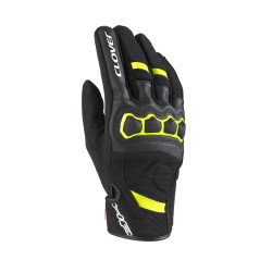 Guantes moto verano CLOVER Airtouch 2 Negro-Fluo