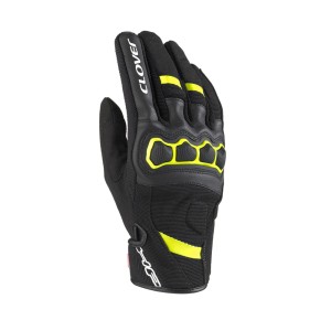 Guantes moto verano CLOVER Airtouch 2 Negro-Fluo - Ropamotorista.com - Distribuidor Oficial Clover en España y Portugal