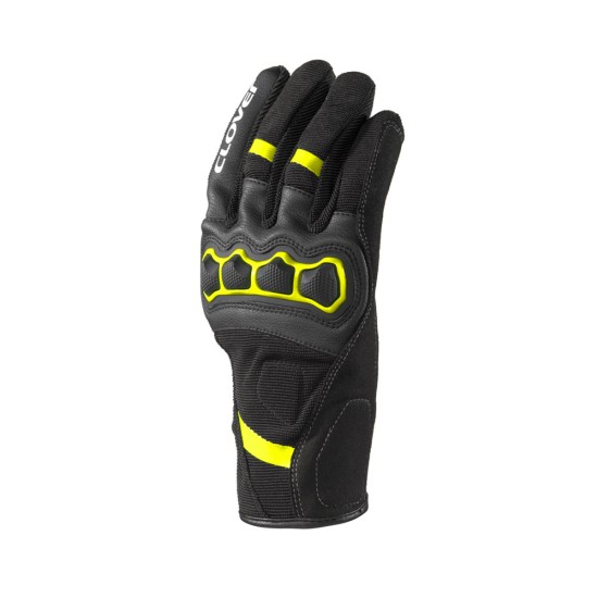 Guantes moto verano CLOVER Airtouch 2 Negro-Fluo - Ropamotorista.com - Distribuidor Oficial Clover en España y Portugal