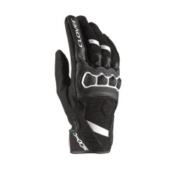 Guantes moto verano mujer CLOVER Airtouch 2 Lady Negro-Blanco