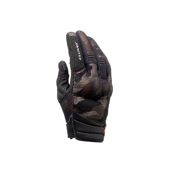 Guantes moto verano mujer CLOVER Storm Negro-Sand - Ropamotorista.com - Distribuidor Oficial Clover en España y Portugal