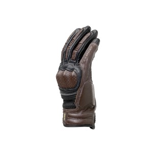 Guantes moto verano CLOVER KVS Negro-Marrón - Ropamotorista.com - Distribuidor Oficial Clover en España y Portugal