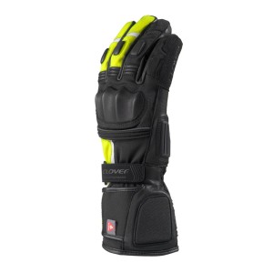 Guantes moto invierno CLOVER Granturismo Negro-Fluo - Ropamotorista.com Guantes moto invierno CLOVER Granturismo Negro-Fluo - Ropamotorista.com - Distribuidor Oficial Clover en España y Portugal