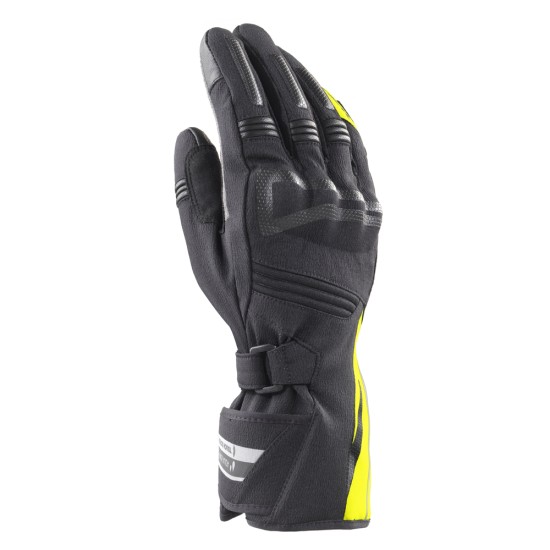 Guantes moto invierno CLOVER WRZ-3 Negro-Fluo - Ropamotorista.com Guantes moto invierno CLOVER WRZ-3 Negro-Fluo