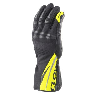 Guantes moto invierno CLOVER WRZ-3 Negro-Fluo - Ropamotorista.com Guantes moto invierno CLOVER WRZ-3 Negro-Fluo