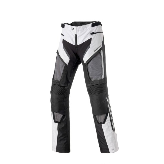Pantalones moto CLOVER LIGHT PRO 2 Negro-Gris - Ropamotorista.com Pantalones moto CLOVER LIGHT PRO 2 Negro-Gris