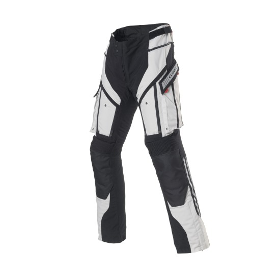 Pantalones moto CLOVER GTS 4 WP Negro-Gris - Ropamotorista.com - Distribuidor Oficial Clover en España y Portugal