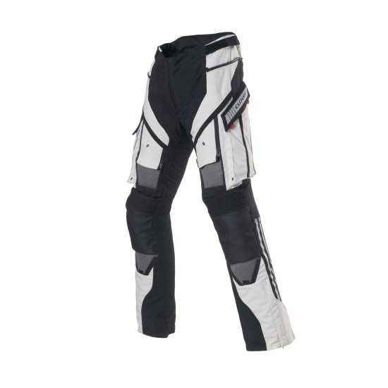 Pantalones moto CLOVER GTS 4 WP Negro-Gris - Ropamotorista.com - Distribuidor Oficial Clover en España y Portugal