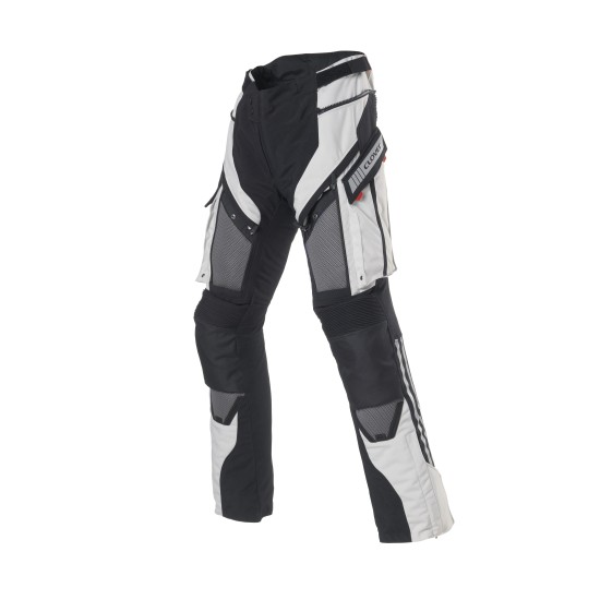 Pantalones moto CLOVER GTS 4 WP Negro-Gris - Ropamotorista.com - Distribuidor Oficial Clover en España y Portugal