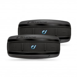 Intercomunicador moto Interphone SHAPE - Kit doble