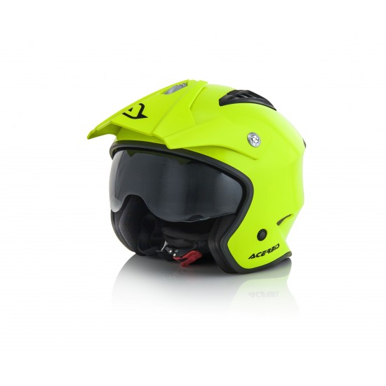 Casco ACERBIS Jet Aria Fluor - Ropamotorista.com - Distribuidor Oficial Acerbis en España y Portugal