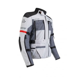 Chaqueta moto ACERBIS CE X-TOUR Gris - Ropamotorista.com - Distribuidor Oficial Acerbis en España y Portugal