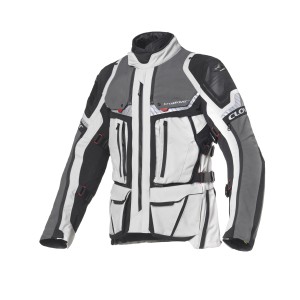 Chaqueta moto CLOVER Crossover 4 WP Airbag Negro-Gris - Ropamotorista.com - Distribuidor Oficial Clover en España y Portugal