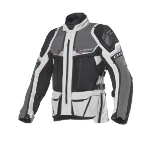 Chaqueta moto CLOVER Crossover 4 WP Airbag Negro-Gris - Ropamotorista.com - Distribuidor Oficial Clover en España y Portugal