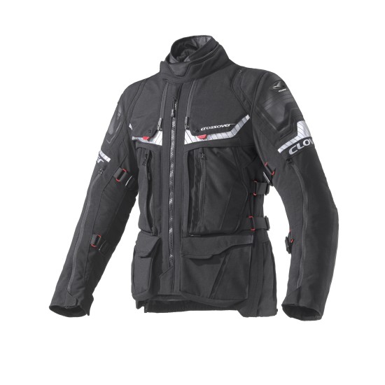 Chaqueta moto CLOVER Crossover 4 WP Airbag Negro - Ropamotorista.com - Distribuidor Oficial Clover en España y Portugal