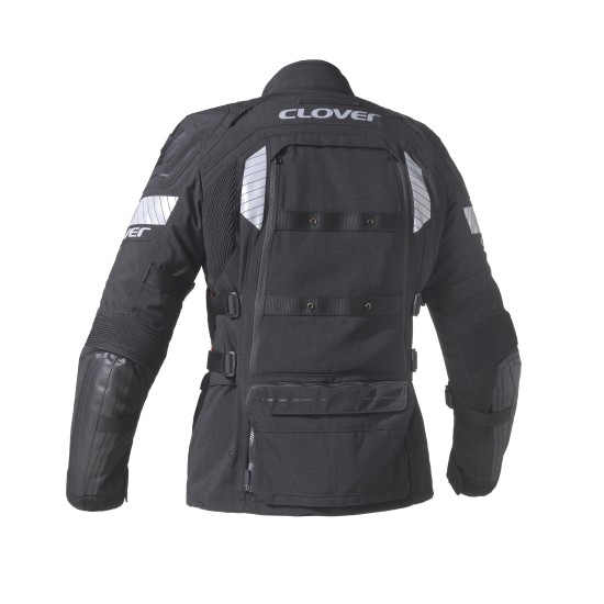 Chaqueta moto CLOVER Crossover 4 WP Airbag Negro - Ropamotorista.com - Distribuidor Oficial Clover en España y Portugal