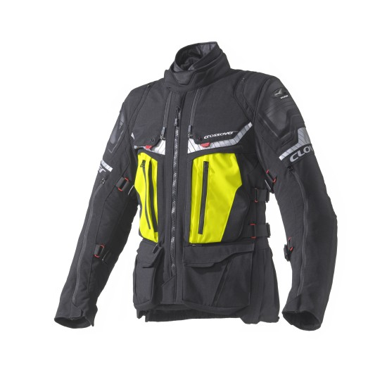 Chaqueta moto CLOVER Crossover 4 WP Airbag Negro - Ropamotorista.com - Distribuidor Oficial Clover en España y Portugal