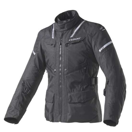 Chaqueta moto mujer CLOVER Savana 3 Negro - Ropamotorista.com - Distribuidor Oficial Clover en España y Portugal