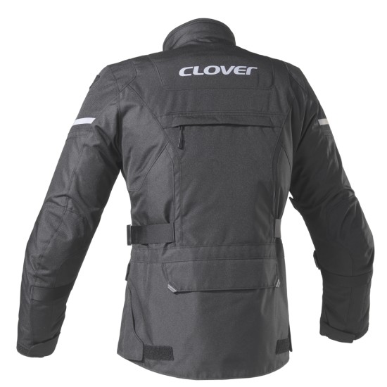 Chaqueta moto mujer CLOVER Savana 3 Negro - Ropamotorista.com - Distribuidor Oficial Clover en España y Portugal