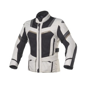 Chaqueta moto CLOVER Ventouring 3 Negro-Sand - Ropamotorista.com - Distribuidor Oficial Clover en España y Portugal