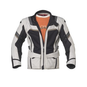 Chaqueta moto CLOVER Ventouring 3 Negro-Sand - Ropamotorista.com - Distribuidor Oficial Clover en España y Portugal