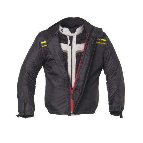 Chaqueta moto CLOVER Ventouring 3 Negro-Sand - Ropamotorista.com - Distribuidor Oficial Clover en España y Portugal