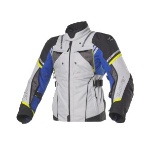 Chaqueta moto CLOVER Hyperblade Azul-Gris - Ropamotorista.com - Distribuidor Oficial Clover en España y Portugal