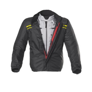 Chaqueta moto CLOVER Hyperblade Gris Oscuro-Fluo - Ropamotorista.com - Distribuidor Oficial Clover en España y Portugal