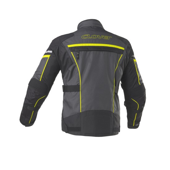 Chaqueta moto CLOVER Hyperblade Negro - Ropamotorista.com - Distribuidor Oficial Clover en España y Portugal