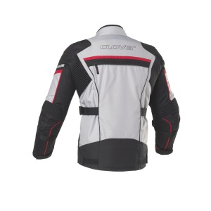 Chaqueta moto CLOVER Hyperblade Negro-Gris - Ropamotorista.com - Distribuidor Oficial Clover en España y Portugal