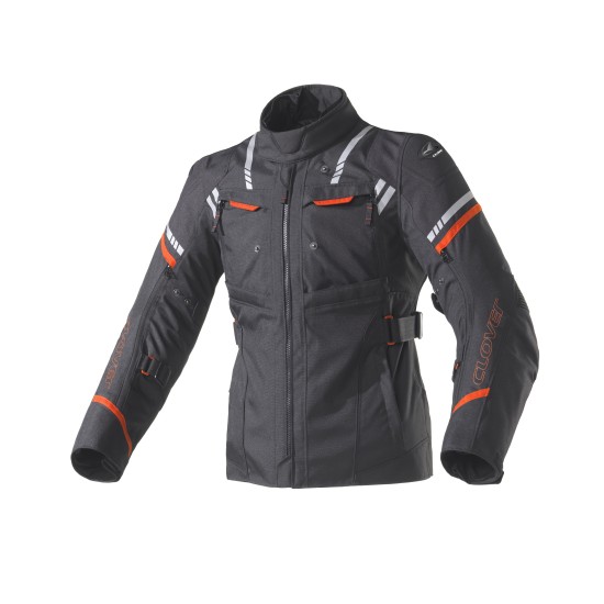 Chaqueta moto CLOVER Hyperblade Negro - Ropamotorista.com - Distribuidor Oficial Clover en España y Portugal