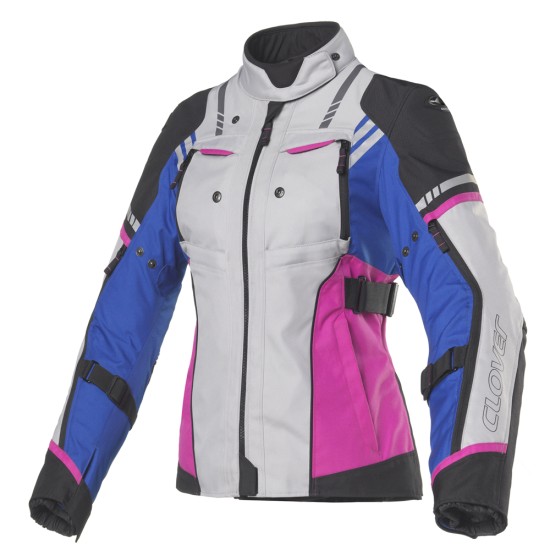 Ritual Melódico Agregar Chaqueta moto mujer CLOVER Hyperblade Lady Azul-Fucsia en venta -  Ropamotorista.com