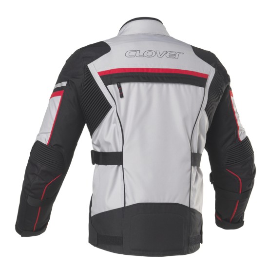 Chaqueta moto mujer CLOVER Hyperblade Lady Negro-Gris - Ropamotorista.com - Distribuidor Oficial Clover en España y Portugal